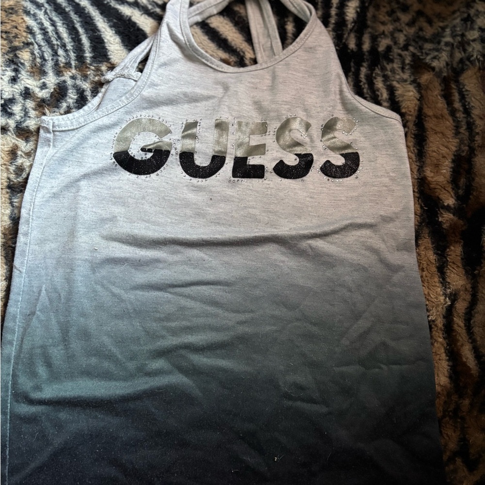 GUESS Gray Tank Top